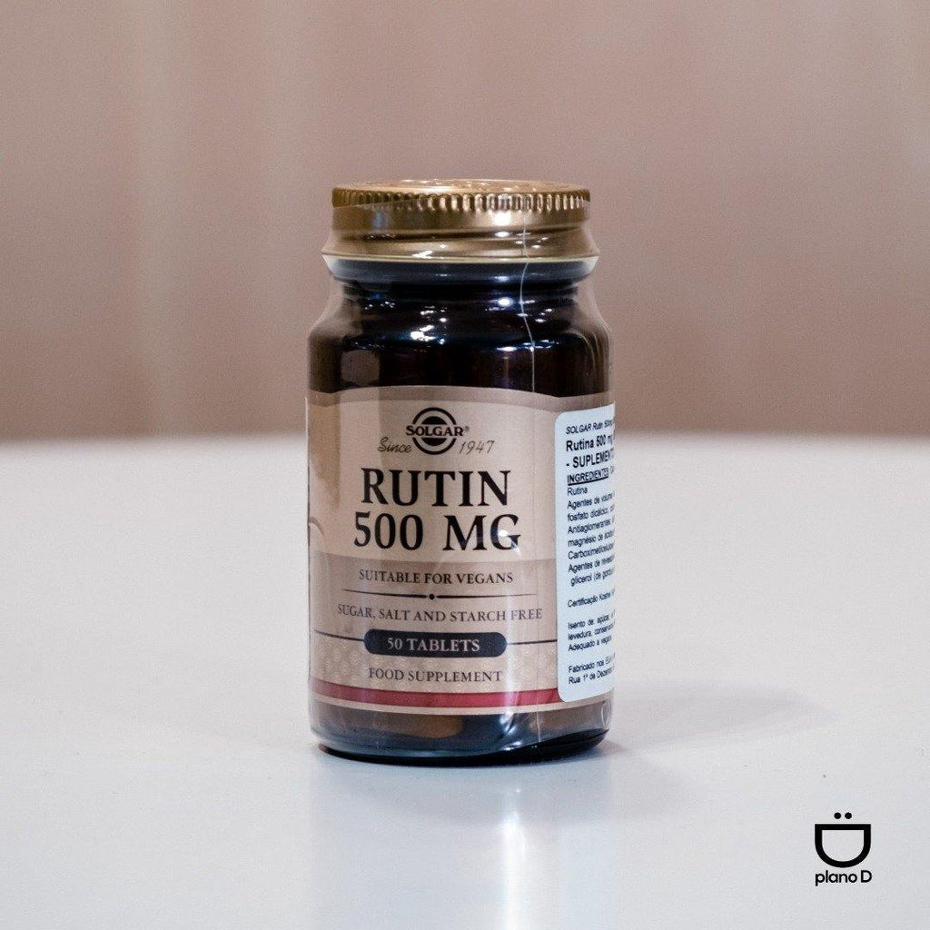SOLGAR RUTIN 500MG 50TAB - Mercearia Plano D 