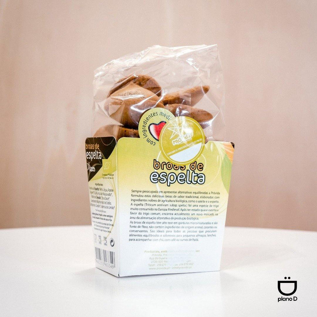 BROAS ESPELTA 220 GR - Mercearia Plano D 