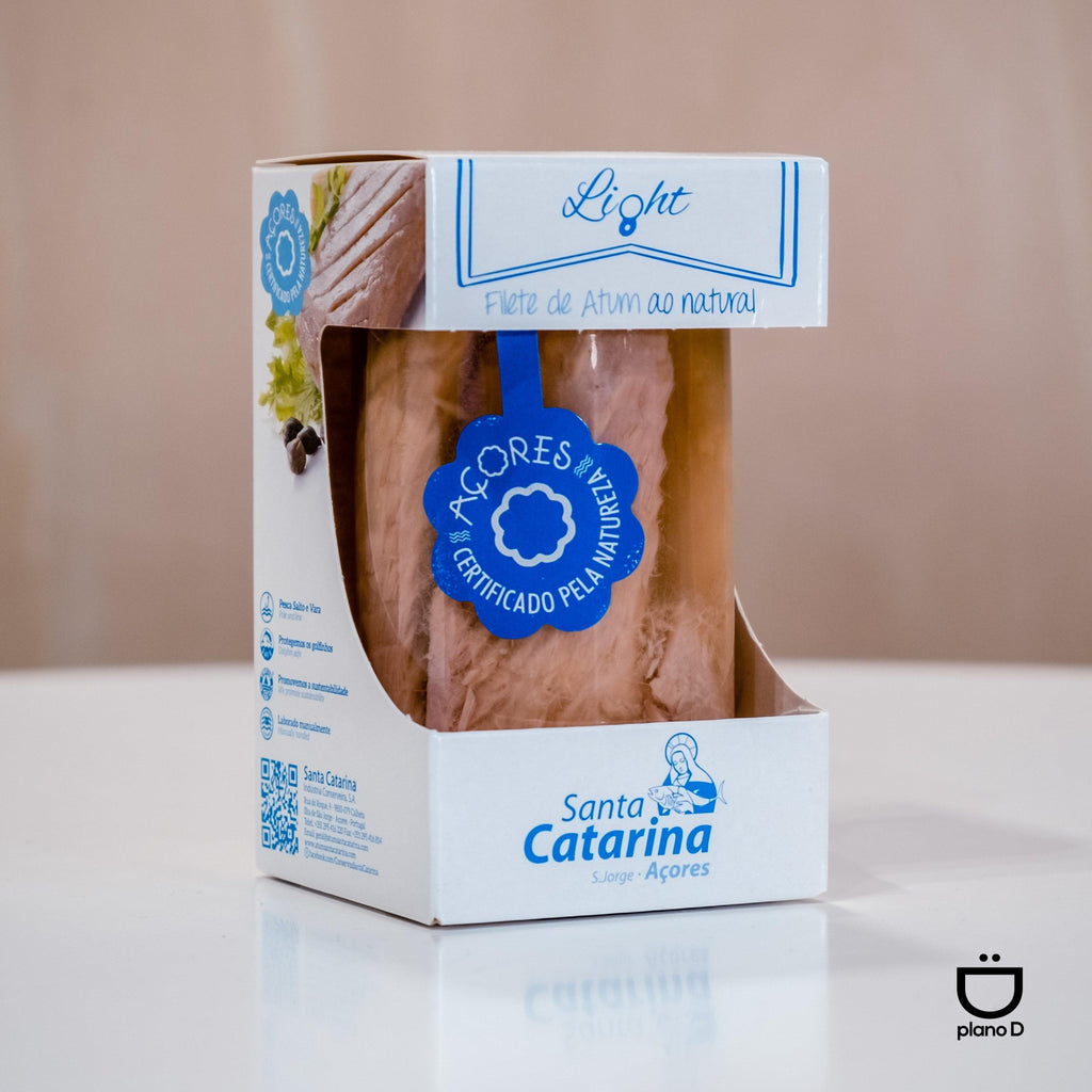 ATUM NATURAL FILETE FRASCO 250G - Mercearia Plano D 